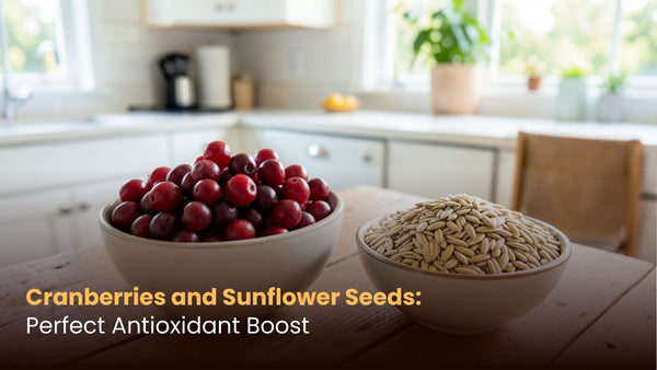 Cranberries and Sunflower Seeds: Perfect Antioxidant Boost