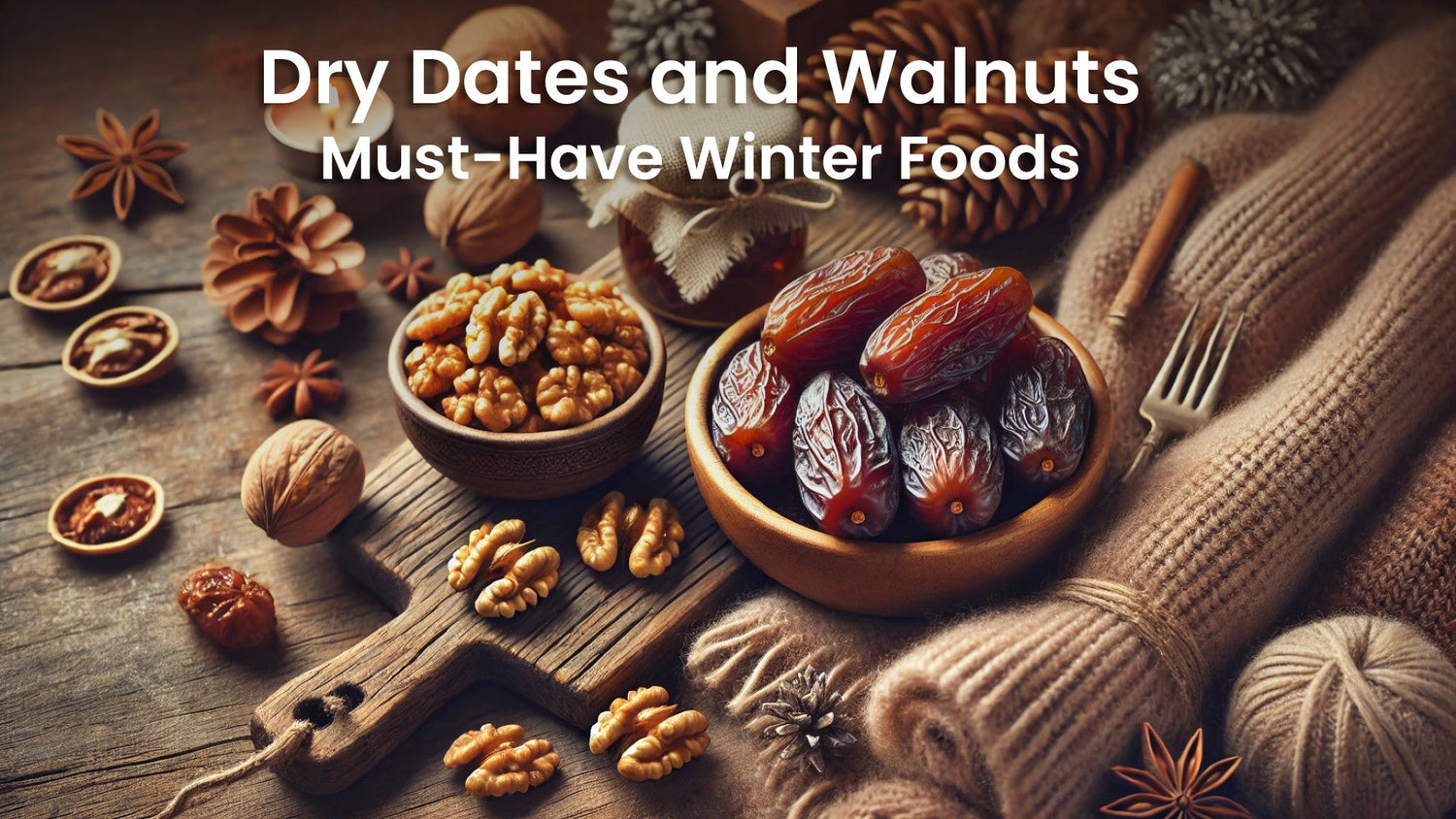 Dry Dates and Walnuts: Must-Have Winter Foods