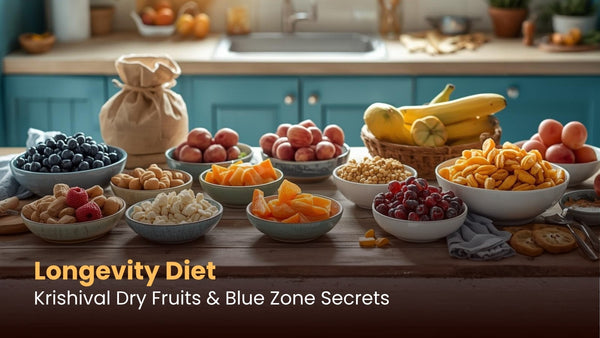 Longevity Diet: Krishival Dry Fruits & Blue Zone Secrets