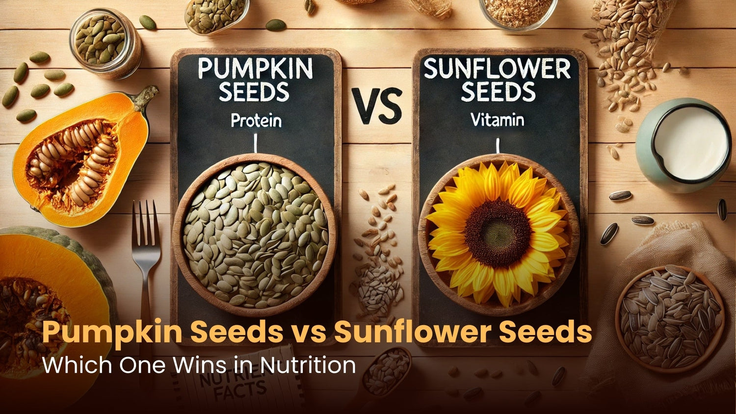 Pumpkin Seeds vs Sunflower Seeds: Which One Wins in Nutrition?