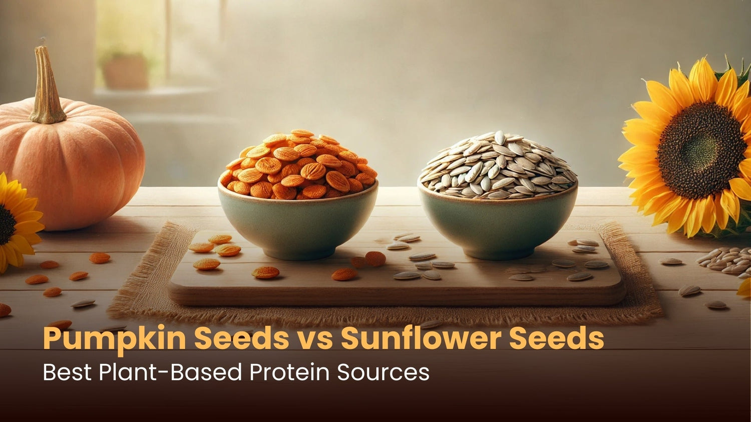 Pumpkin Seeds vs Sunflower Seeds: Best Plant-Based Protein Sources