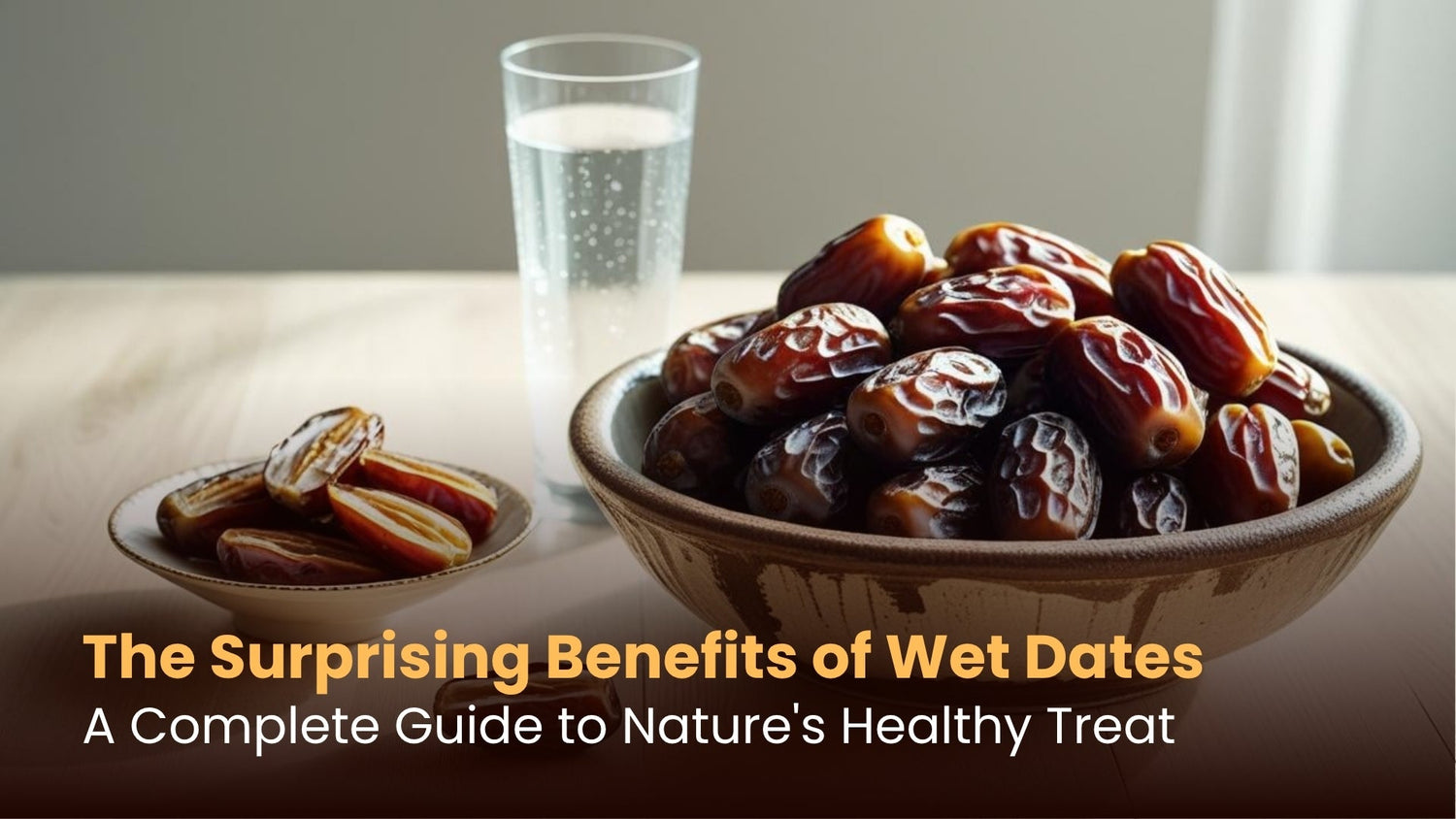 The Surprising Benefits of Wet Dates: A Complete Guide to Nature's Healthy Treat