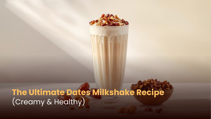 The Ultimate Dates Milkshake Recipe (Creamy & Healthy)