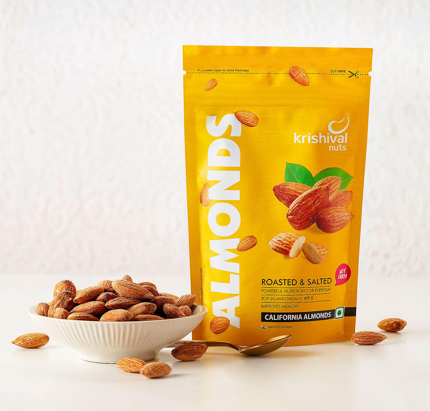 The Ultimate Nut Mix Subscription ( California Salted Almonds + Pistachios + Dry Figs )