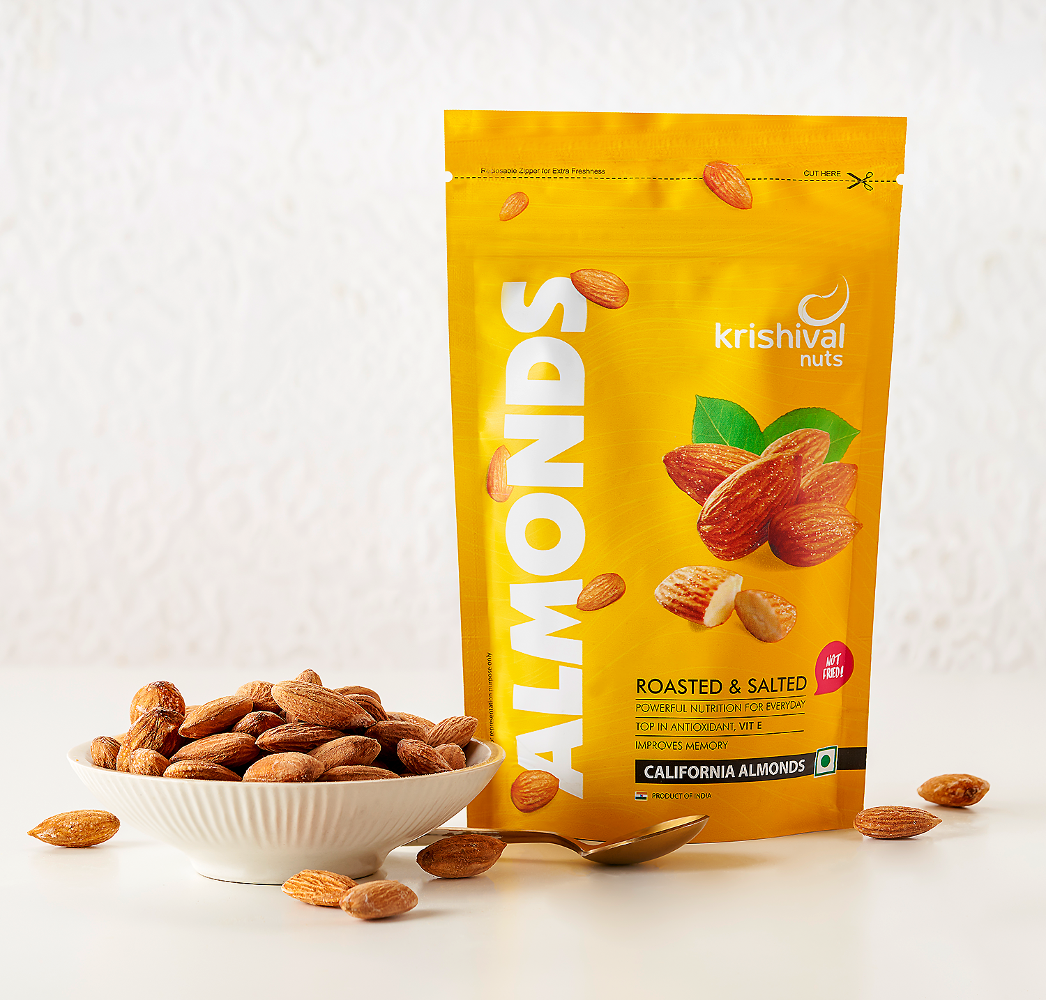 California Salted Almonds + Pistachios + Dry Figs