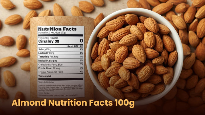 Almond Nutrition Facts 100g