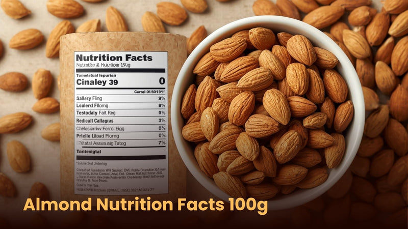 Almond Nutrition Facts 100g