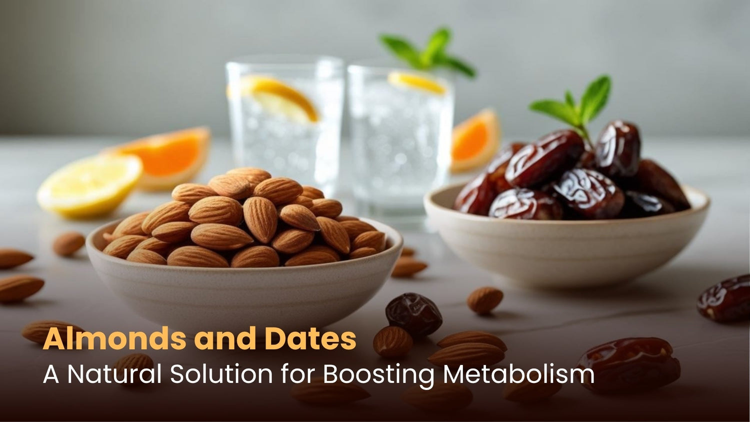 Almonds and Dates: A Natural Solution for Boosting Metabolism