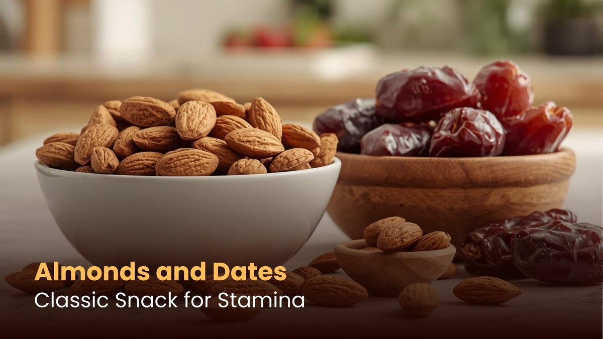 Almonds and Dates: Classic Snack for Stamina