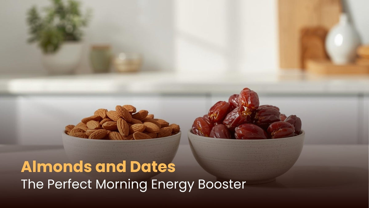 Almonds and Dates: The Perfect Morning Energy Booster