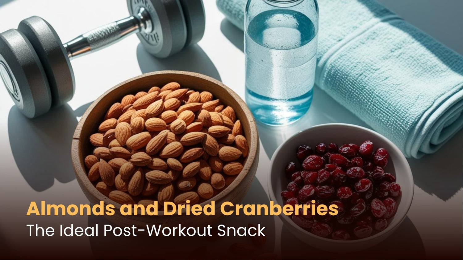 Almonds and Dried Cranberries: The Ideal Post-Workout Snack