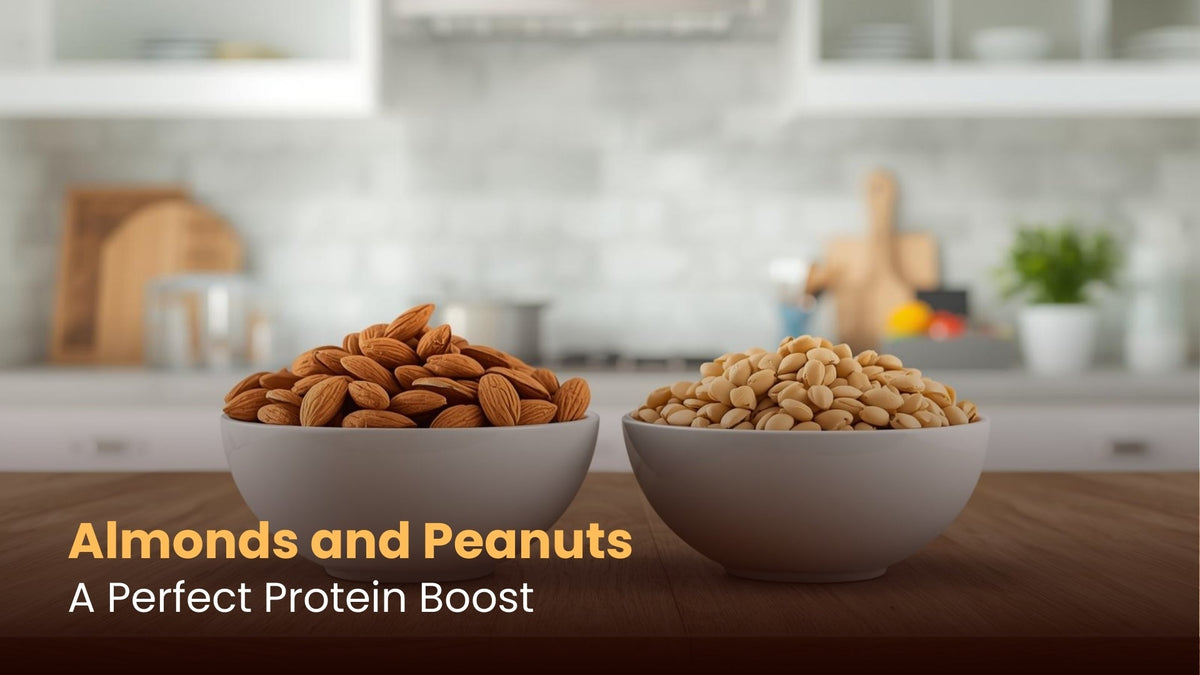 Almonds and Peanuts: A Perfect Protein Boost