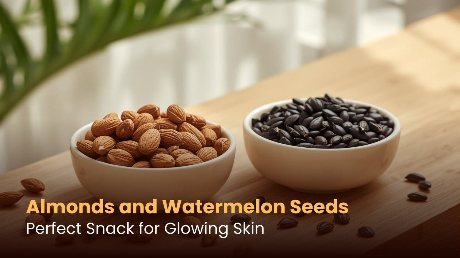 Almonds and Watermelon Seeds: Perfect Snack for Glowing Skin