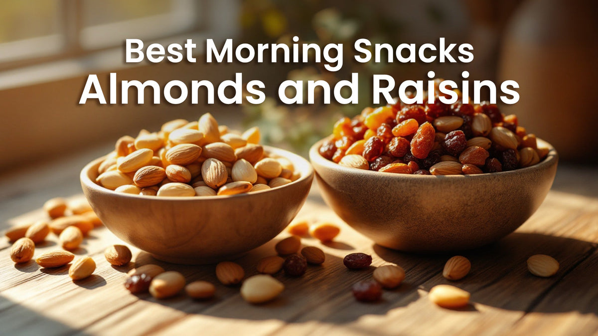 Best Morning Snacks: Almonds and Raisins