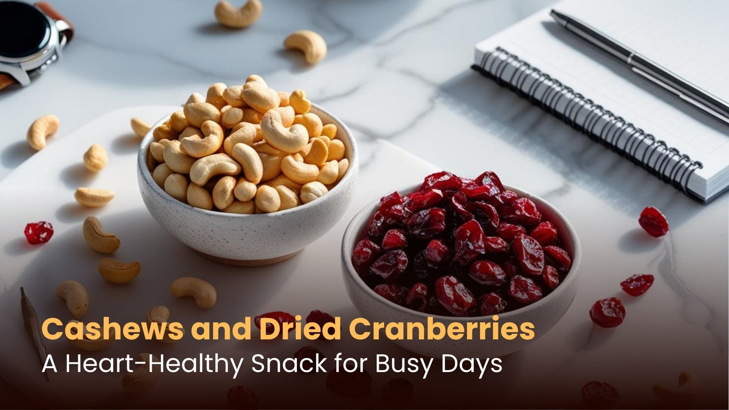 Cashews and Dried Cranberries: A Heart-Healthy Snack for Busy Days