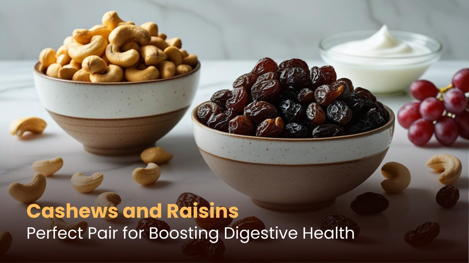Cashews and Raisins: Perfect Pair for Boosting Digestive Health