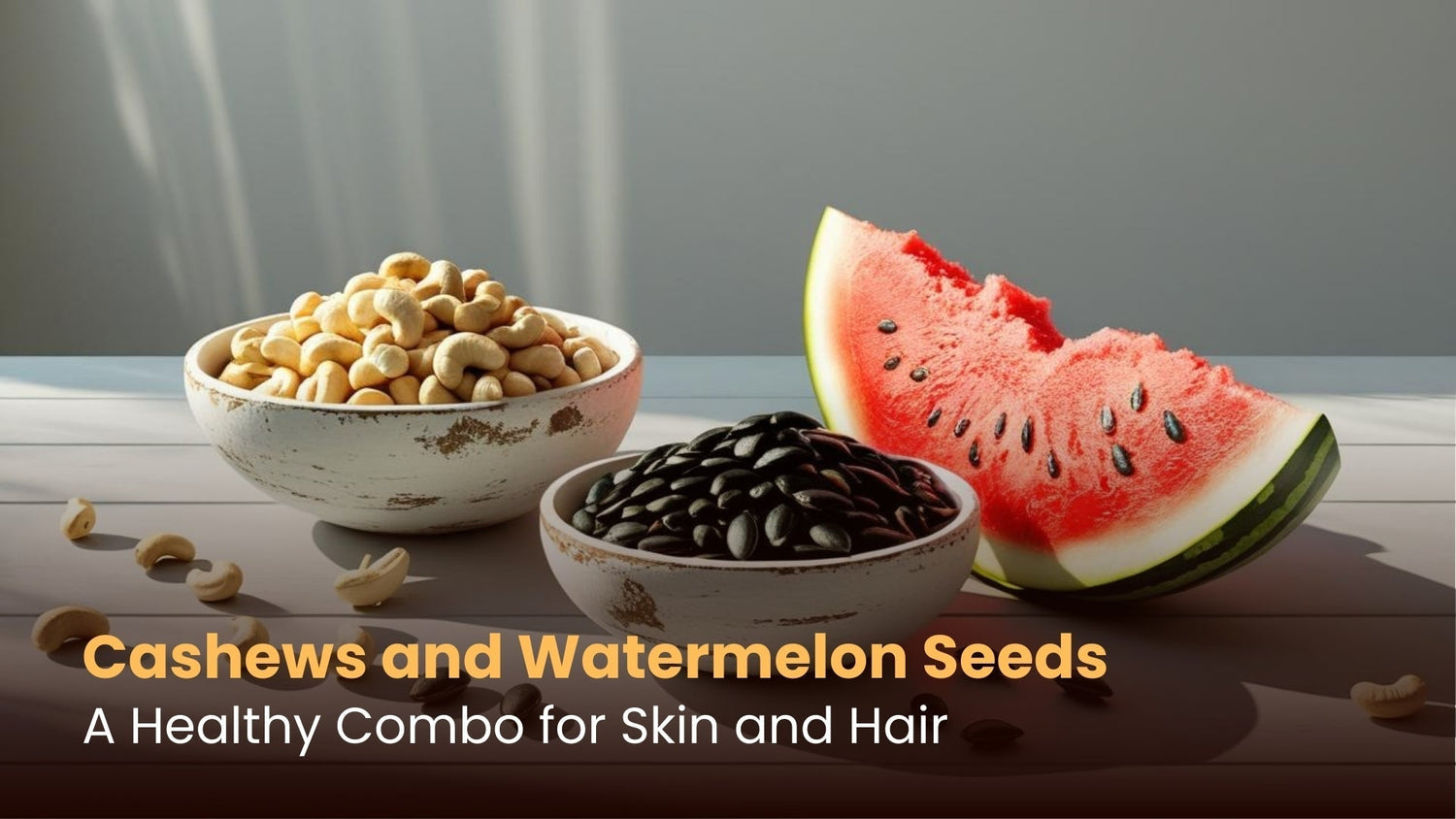Cashews and Watermelon Seeds: A Healthy Combo for Skin and Hair