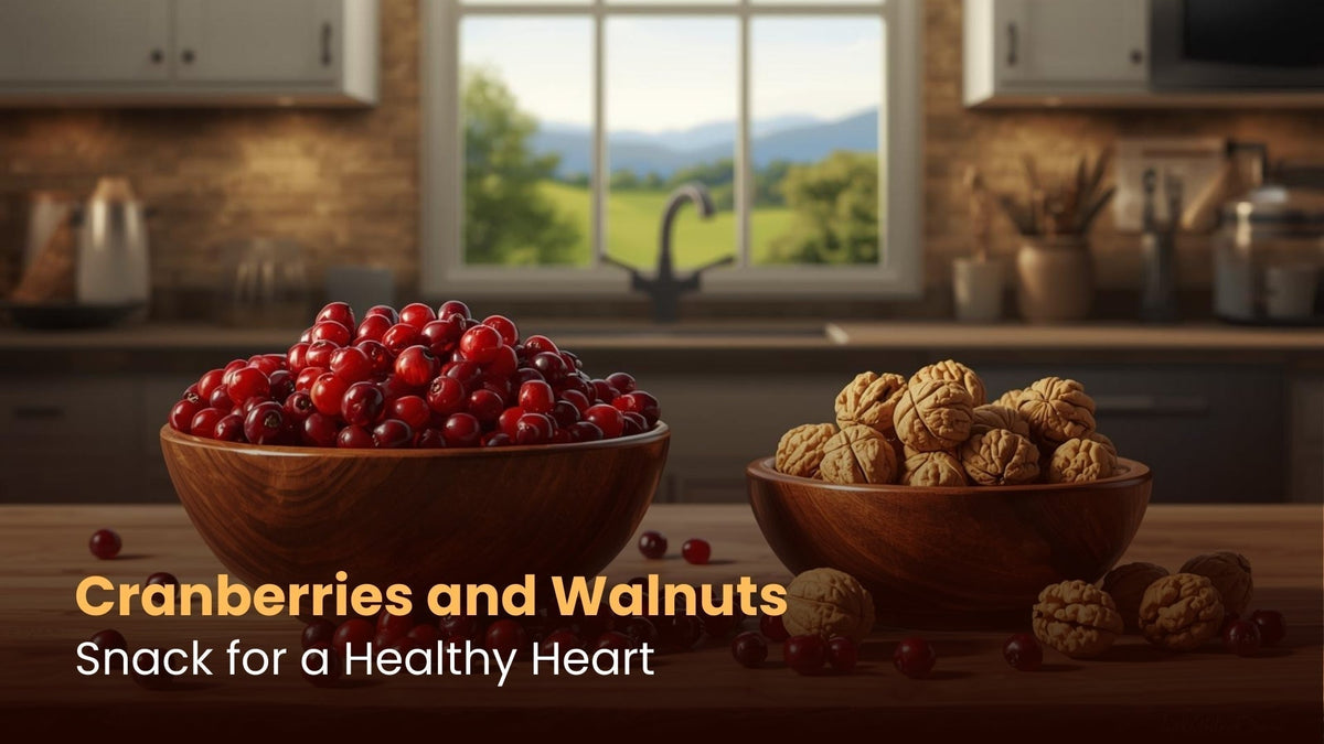Cranberries and Walnuts: Snack for a Healthy Heart