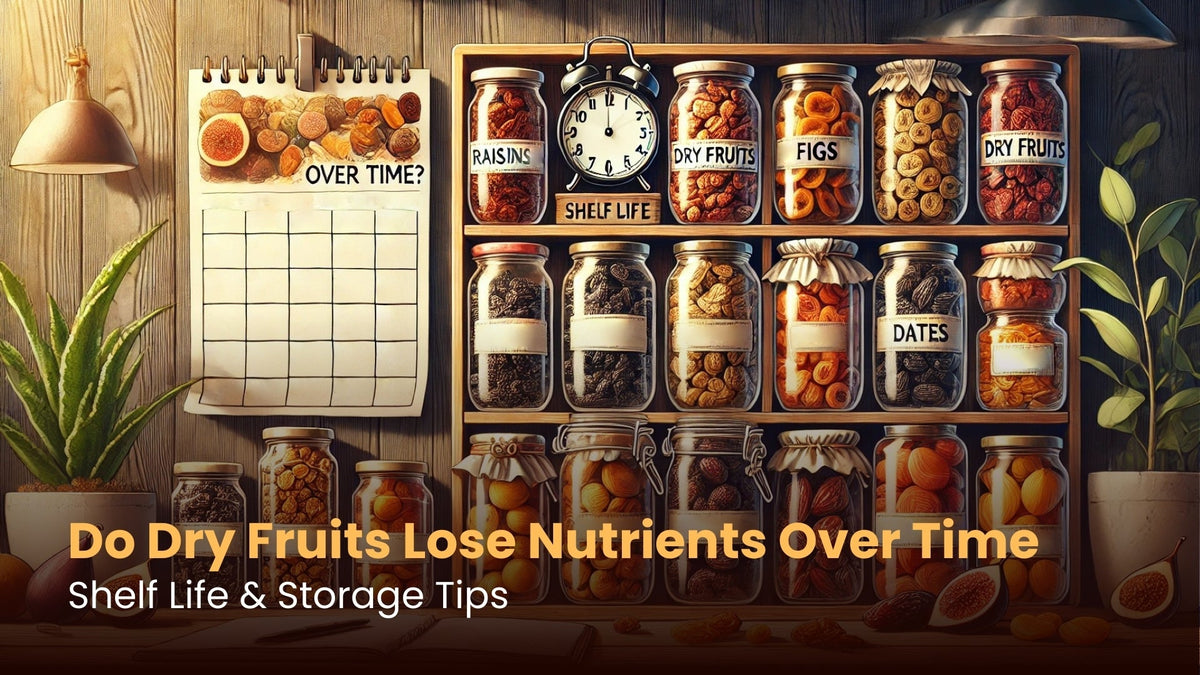 Do Dry Fruits Lose Nutrients Over Time? Shelf Life & Storage Tips