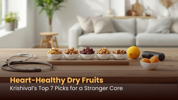 Heart-Healthy Dry Fruits: Krishival’s Top 7 Picks for a Stronger Core