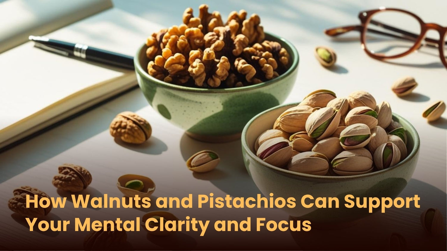 How Walnuts and Pistachios Can Support Your Mental Clarity and Focus