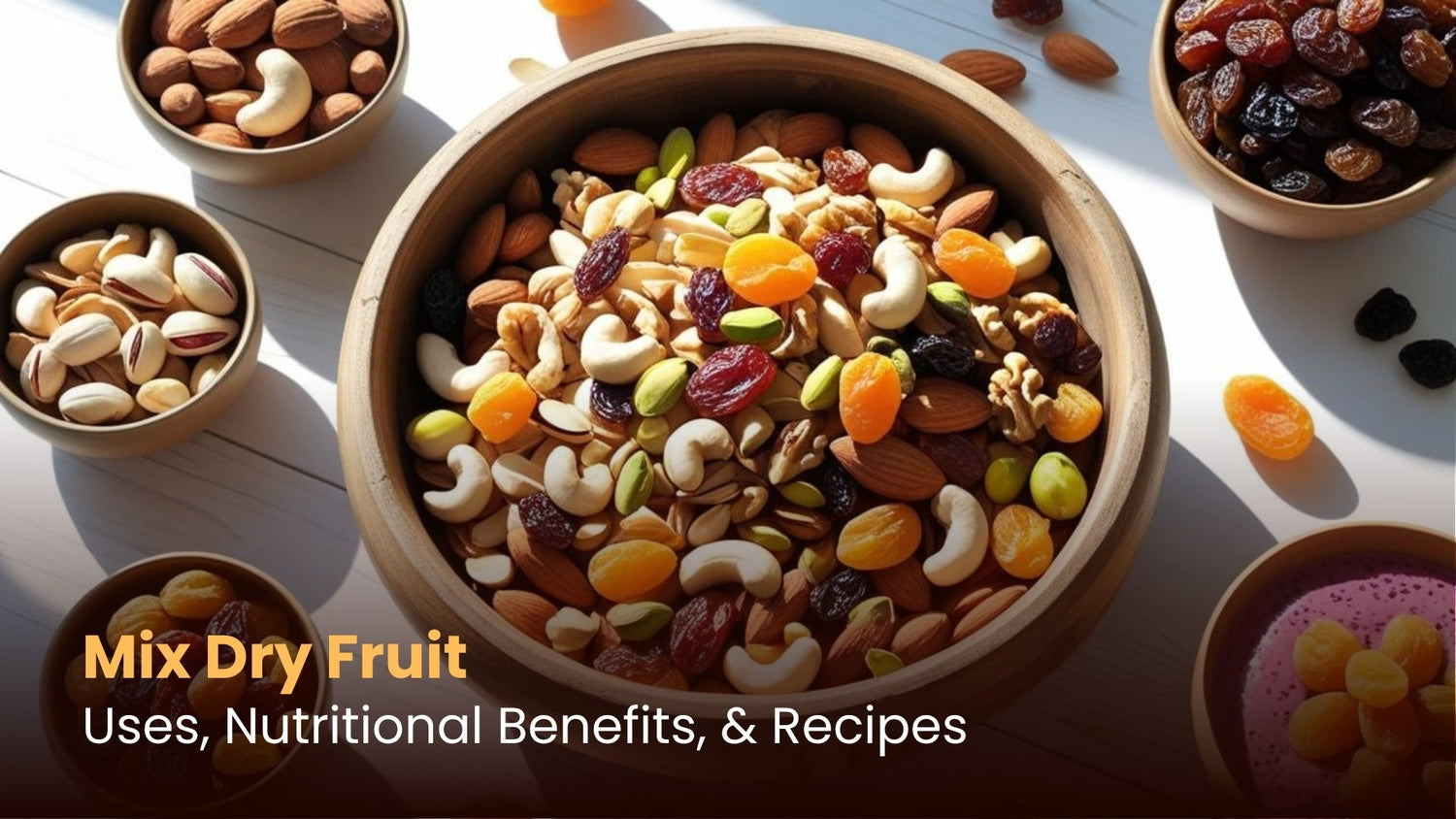 Mix Dry Fruit: Uses, Nutritional Benefits, & Recipes
