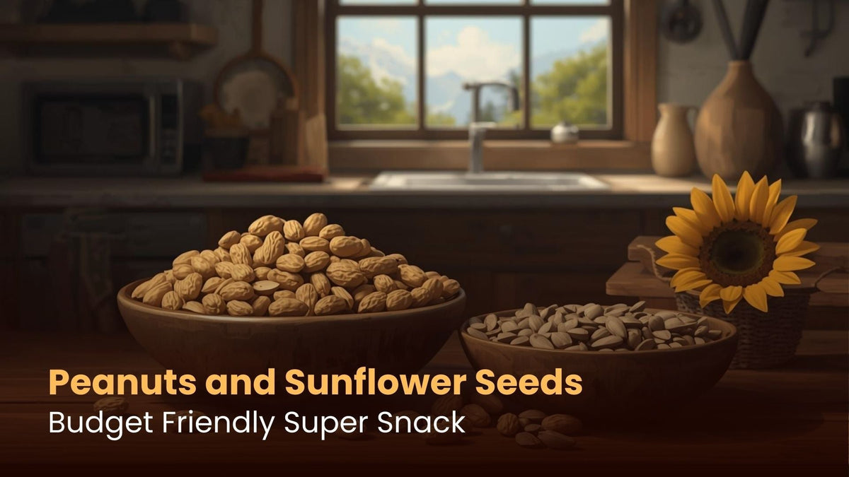 Peanuts and Sunflower Seeds: Budget Friendly Super Snack