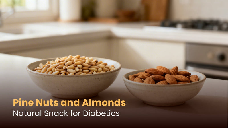Pine Nuts and Almonds: Natural Snack for Diabetics