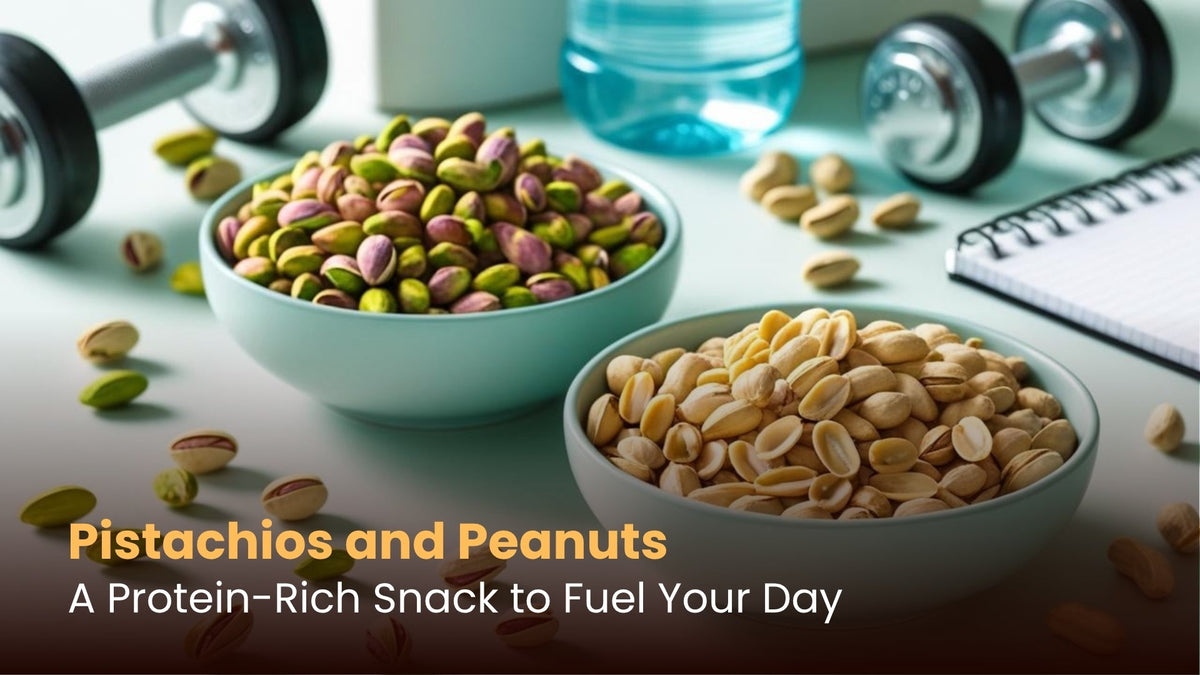Pistachios and Peanuts: A Protein-Rich Snack to Fuel Your Day
