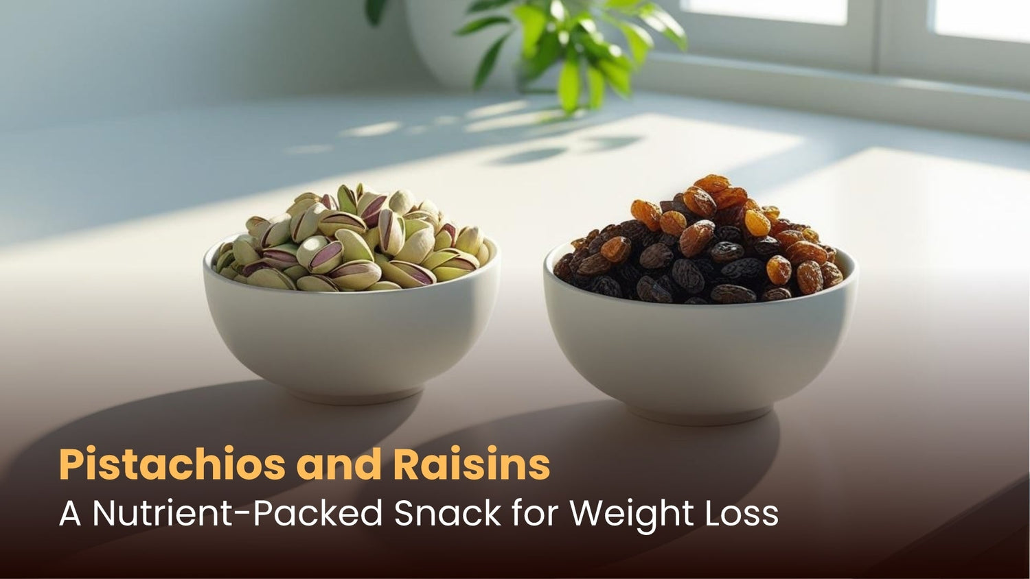 Pistachios and Raisins: A Nutrient-Packed Snack for Weight Loss