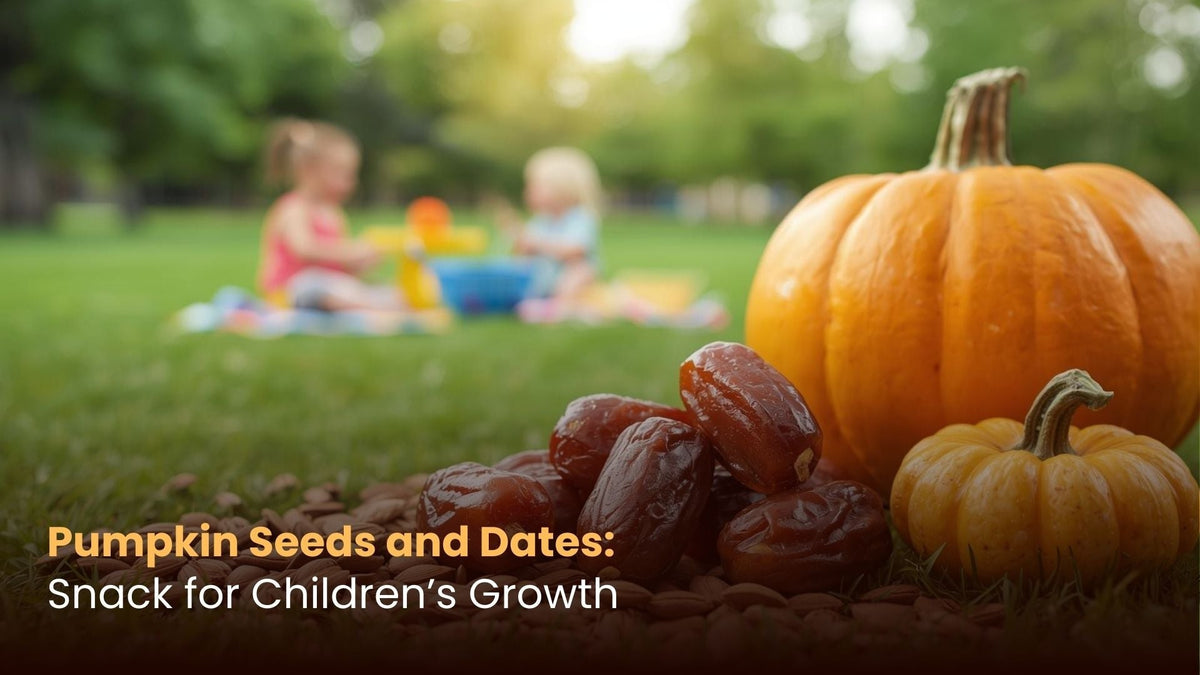 Pumpkin Seeds and Dates: Snack for Children’s Growth
