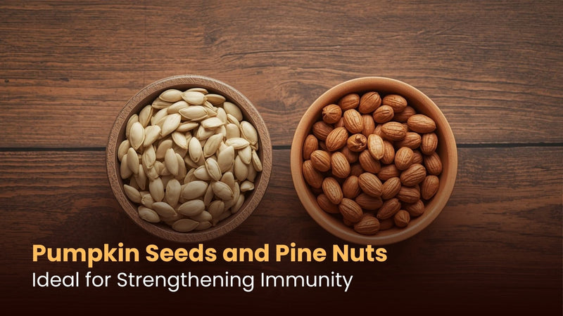 Pumpkin Seeds and Pine Nuts: Ideal for Strengthening Immunity
