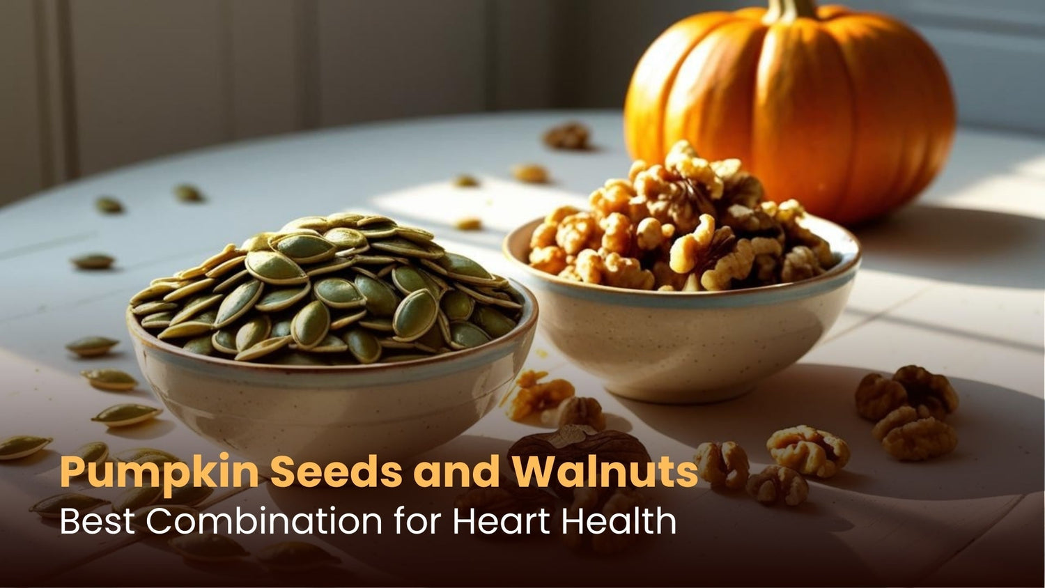 Pumpkin Seeds and Walnuts: Best Combination for Heart Health