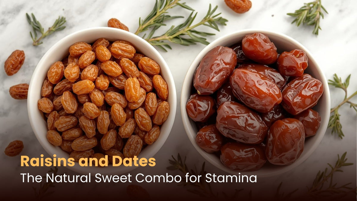 Raisins and Dates: The Natural Sweet Combo for Stamina
