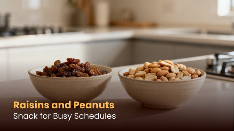 Raisins and Peanuts: Snack for Busy Schedules