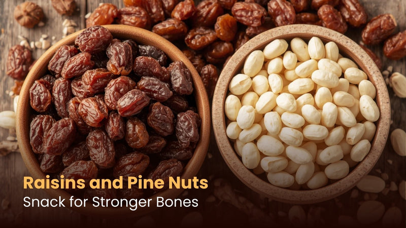 Raisins and Pine Nuts: Snack for Stronger Bones