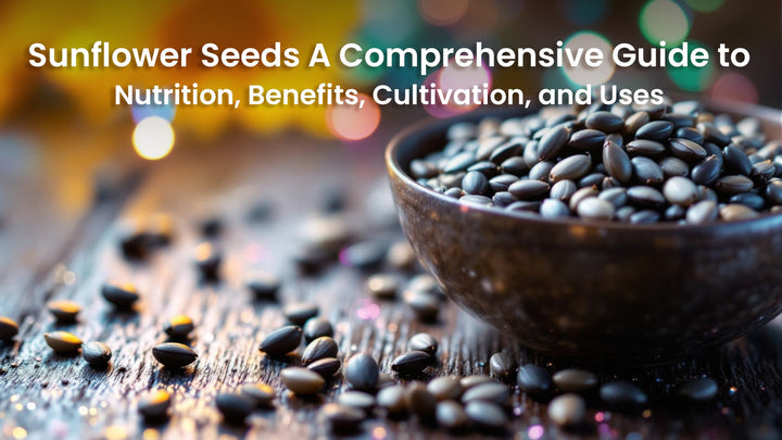 Sunflower Seeds: A Comprehensive Guide to Nutrition, Benefits, Cultivation, and Uses