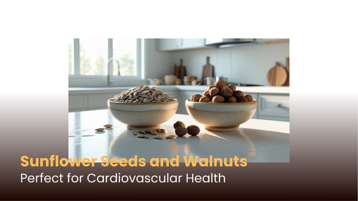 Sunflower Seeds and Walnuts: Perfect for Cardiovascular Health