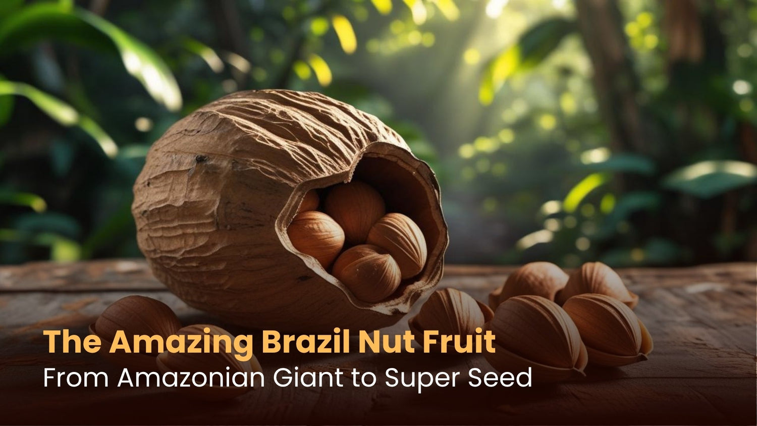 The Amazing Brazil Nut Fruit: From Amazonian Giant to Super Seed