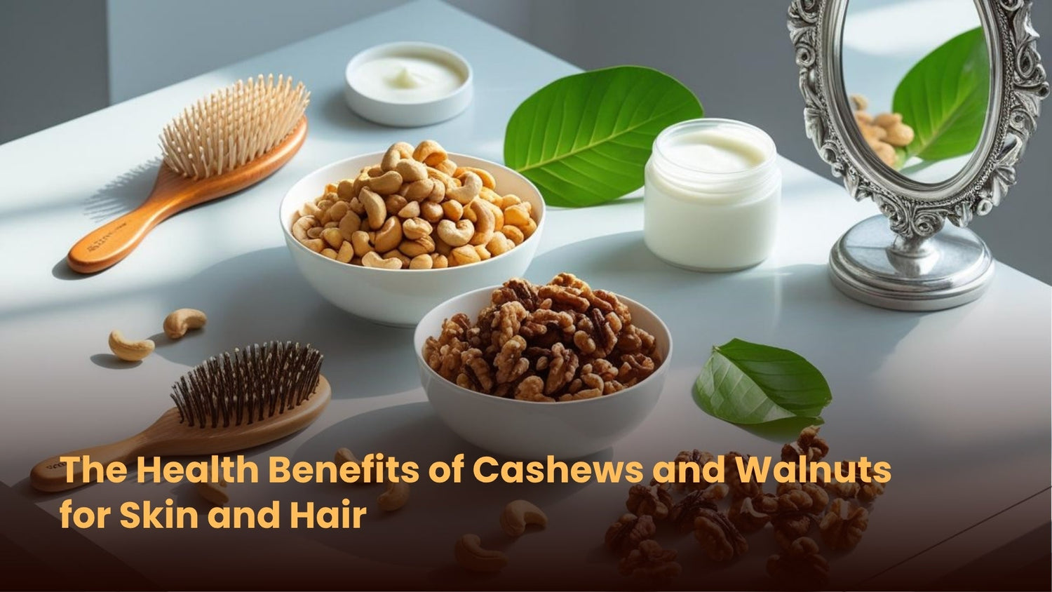 The Health Benefits of Cashews and Walnuts for Skin and Hair
