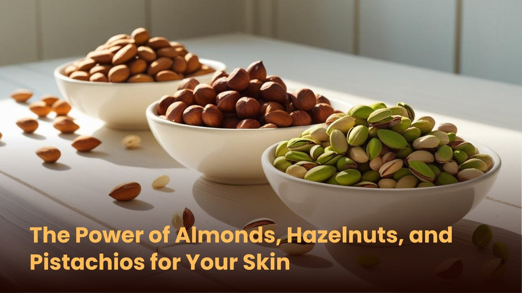 Almonds Skin Rash Almonds, Hazelnuts, & Pistachios for Glowing Skin
