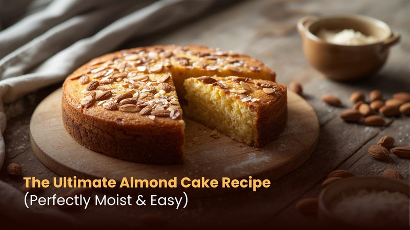 The Ultimate Almond Cake Recipe (Perfectly Moist & Easy)