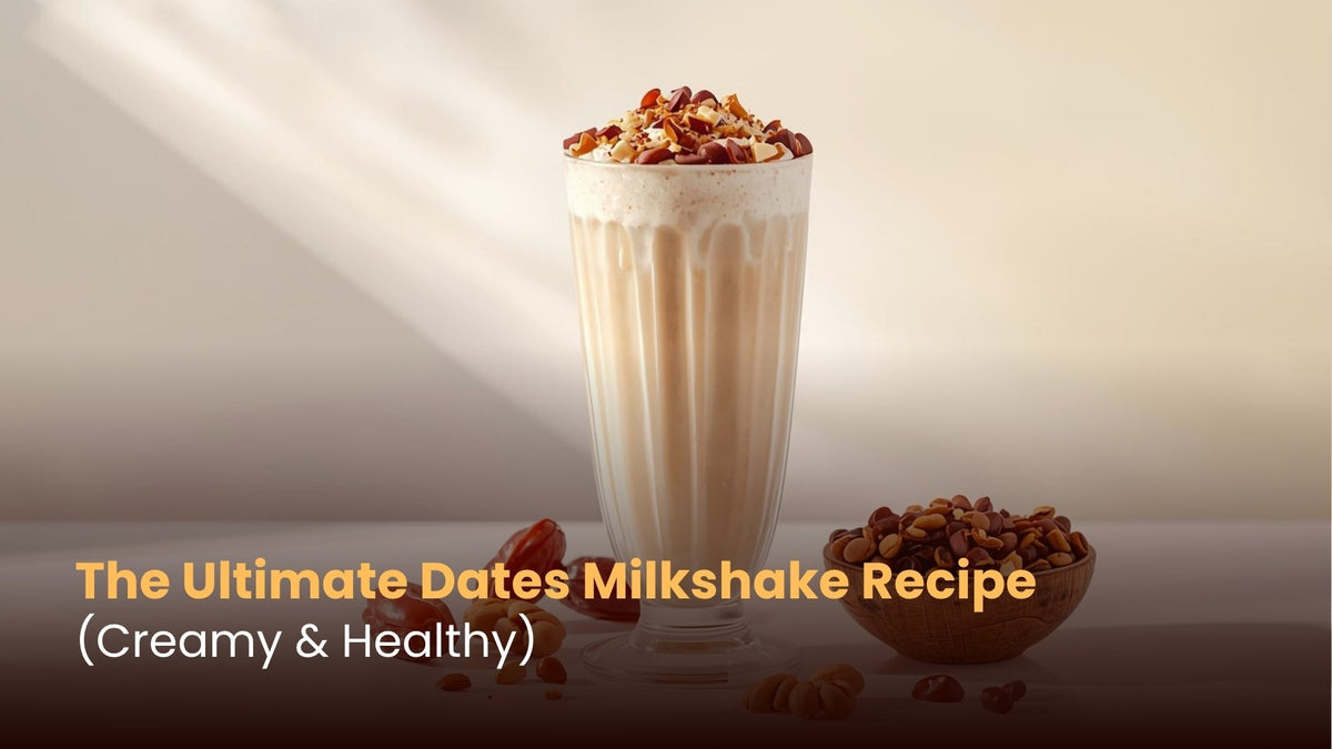 The Ultimate Dates Milkshake Recipe (Creamy & Healthy)