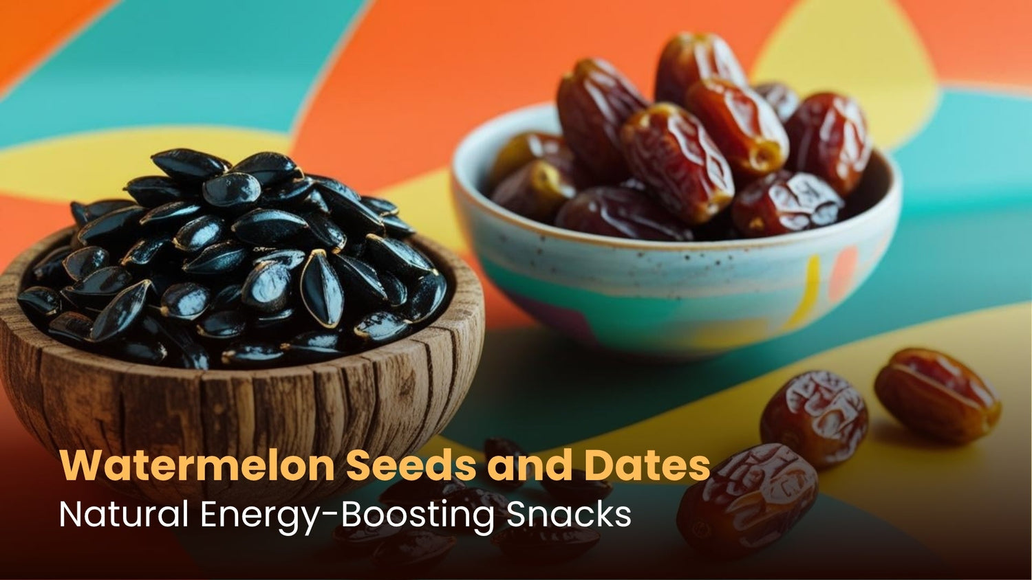 Watermelon Seeds and Dates: Natural Energy-Boosting Snacks