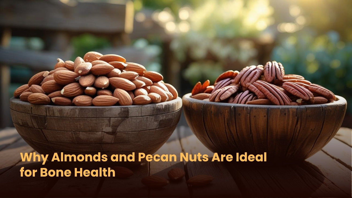 Why Almonds and Pecan Nuts Are Ideal for Bone Health