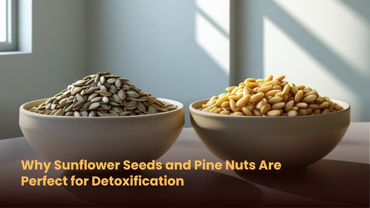 Why Sunflower Seeds and Pine Nuts Are Perfect for Detoxification