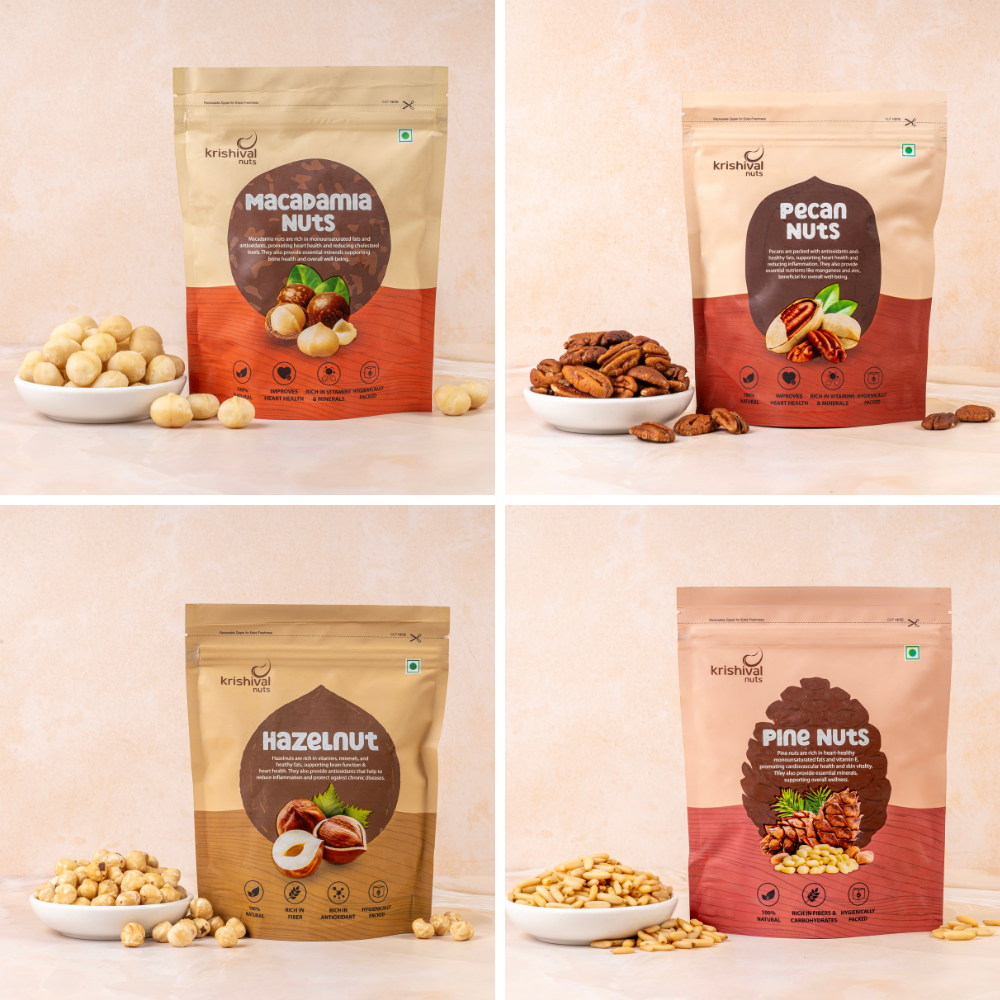 Chilli Cashews + California Salted Almonds