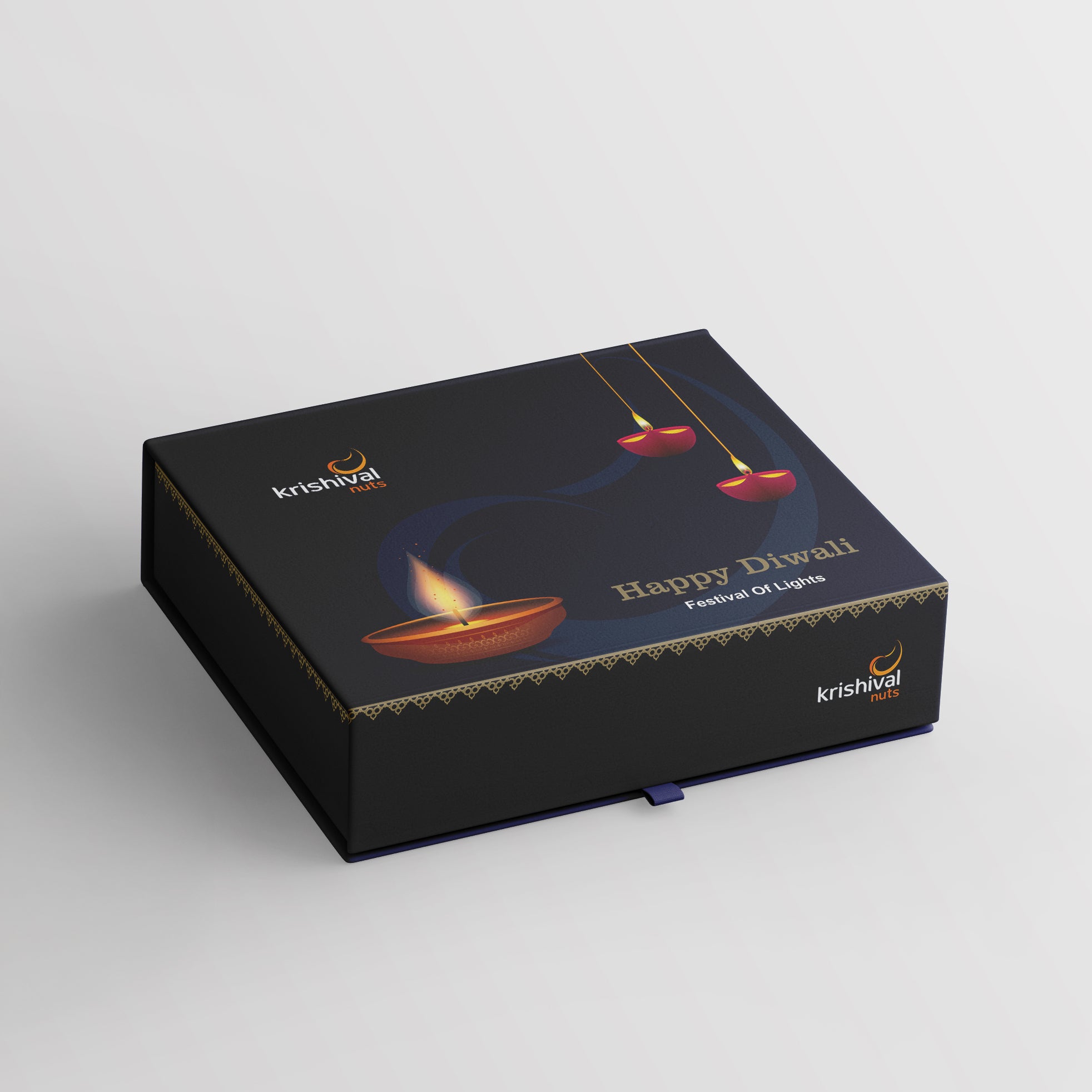 Diwali Jumbo Nuts Combo Box ( Jumbo Cashew, Salted Almond, Assorted Cashew, Pista )