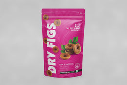 Dry Figs 100g, Premium Quality Krishival Anjeer, Rich Source of Vitamins Dietary Fibre