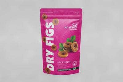 Dry Figs 250g, Rich source of Fibre, Calcium & Iron, Krishival Anjeer Dry Fruits